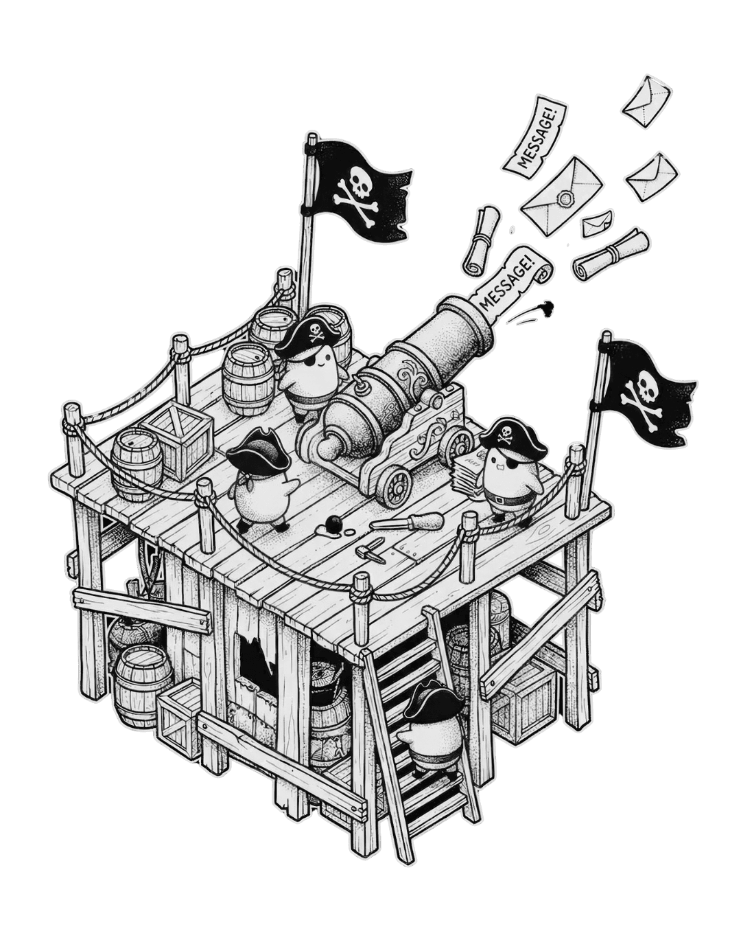 Contact illustration